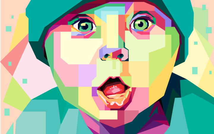 Denmaz 48: Shaping Contemporary Digital Art Through Color and Vector Illustration