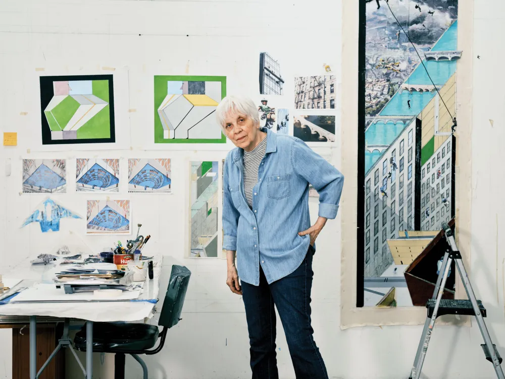 Mernet Larsen Details Her Painting on the Cover of Art in America