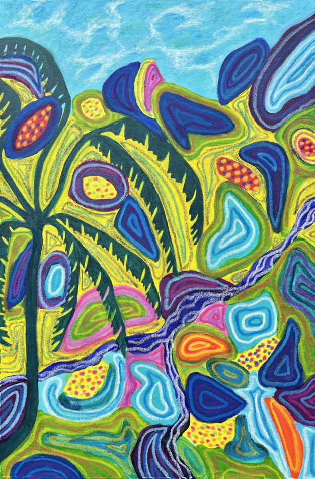 Oenone Hammersley: Transforming Nature Into Vibrant Abstraction